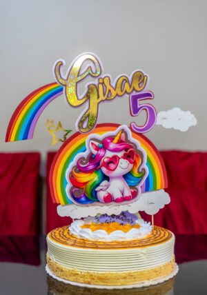 Topper para cumpleaños personalizados